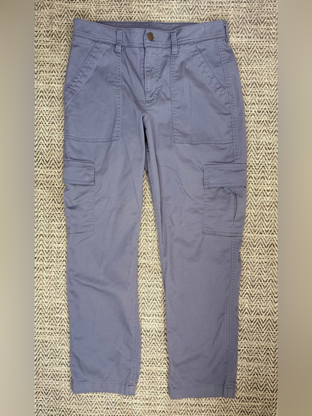 L.L.Bean Women’s Cargo Pants 10 Petite Stretch Utility Hiking Outdoor Casual